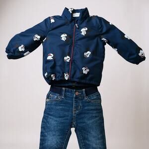 Baby Boy Bundle Mickey Mouse Jacket H&M Denim Jeans 12-18 months